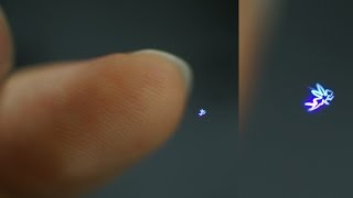 Fairy Lights in Femtoseconds Tangible Holographic Plasma SIGGRAPH [upl. by Bent]