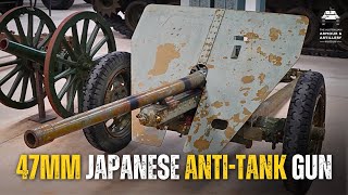 IMPERIAL JAPANESE 47mm AntiTank Gun  Our newest exhibit [upl. by Akiram]