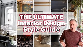 50 Interior Design Styles Explained in 25 Minutes [upl. by Eveiveneg]