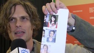 Matthew Gray Gubler quotTrash Firequot Sundance 2016 Interview [upl. by Budworth]