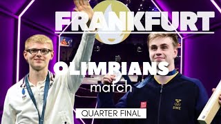 FELIX LEBRUN VS TRULS MÖREGÅRD FULL MATCH  FRANKFURT 2024 M QUARTER FINAL [upl. by Haveman]