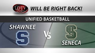 Unified Basketball Game  Shawnee vs Seneca on February 23 2023 [upl. by Ynaiffit455]