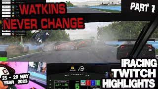 iRacing Twitch Highlights 23S2W11P1 23  29 May 2023 Part 1 Funny moves saves wins fails [upl. by Lahpos581]