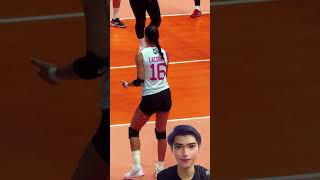 Ivy Lacsina Routine inside the court [upl. by Aduhey]