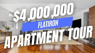 NYC Luxury Apartment Tour  Flatiron [upl. by Marciano820]