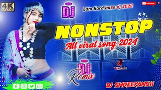 New Bhojpuri nonstop dj song  Nonstop Bhojpuri weeding dj Song 2024  Bhojpuri hard Bass Mix  Dj [upl. by Strain]