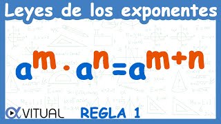 👉 Leyes de los Exponentes  Regla 1 [upl. by Einrae]