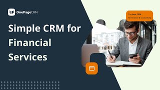 A Simple CRM for Financial Services Accounting amp Insurance  2024 [upl. by Annonyw]