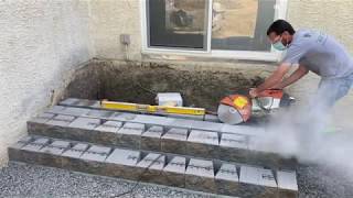 The Proper Way to Install a Paver Step [upl. by Lengel]