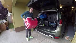 Subaru Forester  How Much Fits in the Trunk vs the Subaru Crosstrek  Autotrader [upl. by Mosera]