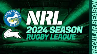 PARRAMATTA EELS v SOUTH SYDNEY RABBITOHS NRL team list h2h where to watch live rugby preview [upl. by Caye]