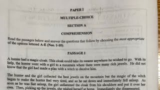 2023 BECE English Studies Comprehension Section A Questions and Answers [upl. by Akela930]