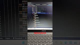 Phonebook application in javaCore java application projecttrending viralvideo shorts [upl. by Enilaf966]