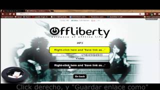 Cómo descargar videos desde Offliberty [upl. by Duane]