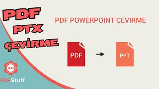 PowerPointi PDFe Dönüştürme  PowerPoint To PDF GÜNCEL 2024 [upl. by Neumann]