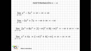 13 Indeterminación infinito menos infinito I [upl. by Gonsalve]