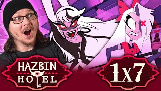 HAZBIN HOTEL EPISODE 7 REACTION  Hello Rosie  Out For Love  Ready For This [upl. by Allehc]