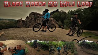 GoPro MTB Black Rock Mountain Bike Trails and Cromford Canal [upl. by Leval603]