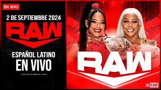 WWE RAW 2 de Septiembre 2024 EN VIVO  Español Latino  WWE RAW 02092024 Cobertura y Resultados [upl. by Lyda]