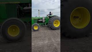 RennerStockFarms Kinze repower John Deere 5020 plowing at Half Century of Progress Show tractor [upl. by Eical53]