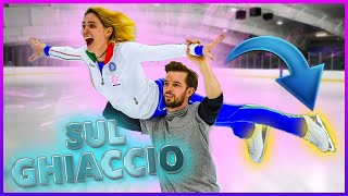 ⛸️ Un pattinatore OLIMPICO mi porta sul GHIACCIO 🧊 INCREDIBILE 🧊 [upl. by Unam992]