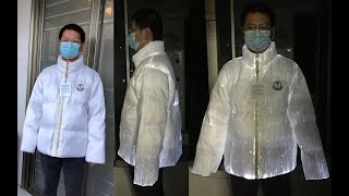 Moncler Palm Angels Maya 70 Fibreoptic Jacket Review Try On [upl. by Volkan]