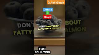 Lungs amp Heart Care against air pollution l healthyfood for lungs amp heart l Healthy lungs exercise l [upl. by Clementis]