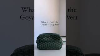 What fits inside the Goyard sac cap vert goyard goyardsaccapvert wimb handbags [upl. by Pedro]