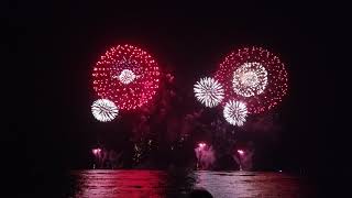 25th Honolulu Festival 2019  Nagaoka Fireworks in Waikiki OsmoPocket [upl. by Narih]