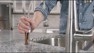 How To Install Instant Hot Water Dispenser  InSinkErator [upl. by Tniassuot]