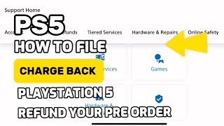 How to File Charge Back Appeal On PlayStation PS5 PS4 Refunds [upl. by Champ]