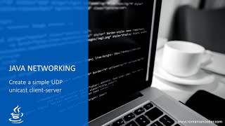 Create a simple UDP clientserver in Java [upl. by Stuppy216]