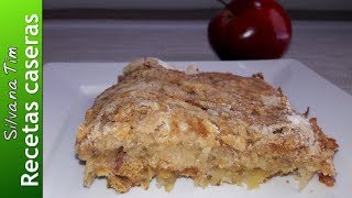 TARTA de MANZANAS con Masa Seca  Tarta de Manzana fácil RECETA [upl. by Tavia218]