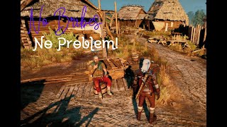 No Bribes No Problem Sneaking into Barons Castle Witcher 3 [upl. by Morgan]