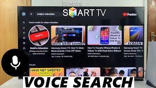 How To Use Voice Search In YouTube App On Samsung Smart TV [upl. by O'Brien689]