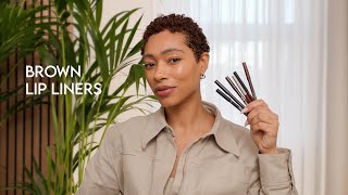 Best Brown Lip Liners for Medium and Brown Skin [upl. by Thant]