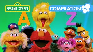 Sesame Street Elmos Letter of the Day A to Z Compilation [upl. by Marv286]