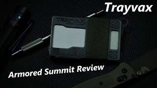 Trayvax Armored Summit Wallet  Honest Review  AKOGR [upl. by Aenaj324]