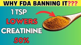 Why is The FDA BANNING It  Use It to Lower Creatinine level by 50  PureNutrition [upl. by Addiego790]