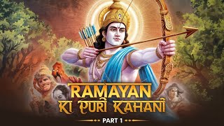 रामायण की पूरी कहानी  Part  1  भगवान राम की महागाथा 🚩😱 ramayanshrimadramayanfactssuperstar [upl. by Anerb]