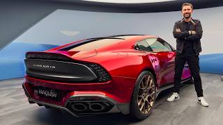 NEW ASTON MARTIN HERE TO VANQUISH FERRARI [upl. by Lumbard]