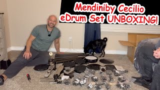 Mendini by Cecilio Electric Drum Set Kit UNBOXING [upl. by Mauceri]