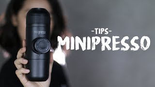 Alat kopi sekecil ini bisa membuat fine espresso MINIPRESSO [upl. by Odnumyer]