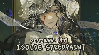 Reverse 1999  Isolde speedpaint photoshop [upl. by Eelram133]