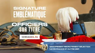 Signature emblématique  Les officiers sur titre de larmée de Terre [upl. by Dew]