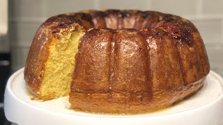 Easy Rum Cake From Scratch Recipe  Must Try Rum Cake Recipe [upl. by Ydnelg]