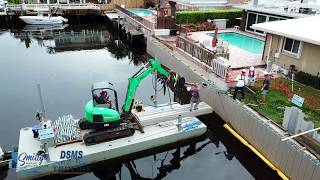 DSMS Dynamic Seawall Maintenance System Anchor Installation [upl. by Hahnke]