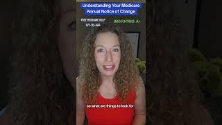 Understanding Your Medicare Annual Notice of Change [upl. by Annocahs991]