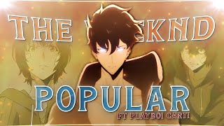 「Popular⭐🔥」Solo Leveling Project File「AMVEDIT」4K [upl. by Euqimod982]