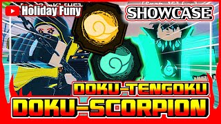 ✅SHOWCASE รีวิวตระกูลใหม่ DOKU  TENGOKU  SCORPION l Shindo Life  Roblox [upl. by Capello]